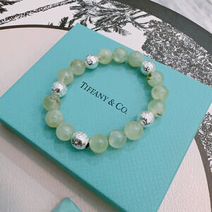 Tiffany & Co. Green Agate Bracelet
